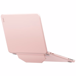 Uniq Lyden Versa dėklas, skirtas MacBook Neo – spalva: rožinė