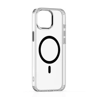 Etteri Spalvotas Magnetinis dėklas telefonui iPhone 14 6,1" juodas