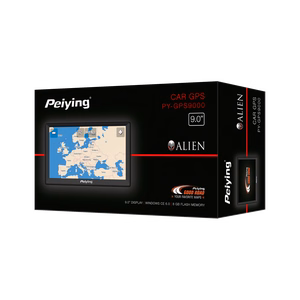 Peiying Alien PY-GPS9000 GPS navigatorius su ES žemėlapiu