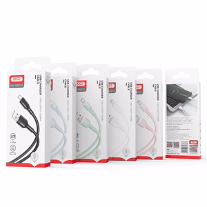 XO laidas NB212 USB - USB-C 1,0 m 2,1A, žalias