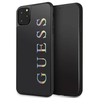 Guess GUHCN65LGMLBK iPhone 11 Pro Max - juodas Glitter Logo