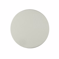 Metalo plokštelė magnetų laikikliams - apvali 40 mm sidabro spalvos