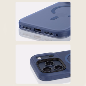 Benks Magnetic Lucid Armor dėklas (C070) iPhone 17 Pro Max mėlynas (Camera Control mygtukas)