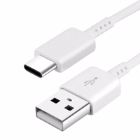 Samsung EP-DR140AWE USB-A - USB-C 0.8m kabelis (didmeninė – pakaitinė pakuotė) – baltas