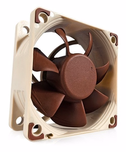 Noctua NF-A6x25 PWM kompiuterio korpuso ventiliatorius 6 cm smėlio, rudas