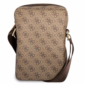 Guess GUTB10G4GFBR 4G Big Metal Logo įmautė 10" planšetiniam kompiuteriui, ruda