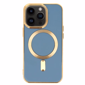 Beauty Magnetinis dėklas telefonui Iphone 13 Pro Max mėlyna
