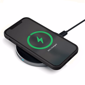 TEL PROTECT magnetinis silikoninis dėklas telefonui Iphone 14 šviesiai mėlynas