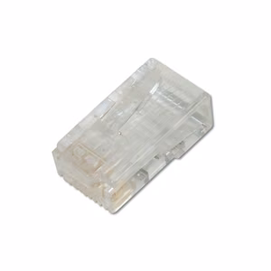 Digitus AK-219602 CAT 6 modulinis kištukas, 8P8C, neekranuotas, skirtas apvaliam kabeliui, dviejų dalių kištukas
