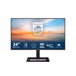 Philips 1000 series 24E1N1300AE/00 monitorius 60,5 cm (23,8") 1920 x 1080 pikselių Full HD LCD juodas