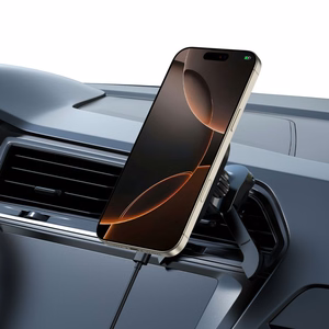 "Tech-Protect" MM15W-V6 magnetinis "MagSafe" automobilio oro ventiliacijos laikiklis - juodas