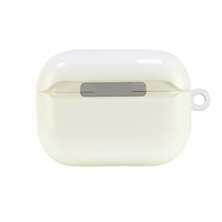 Audi IML geometrinis raštas dėklas AirPods Pro 2 - baltas