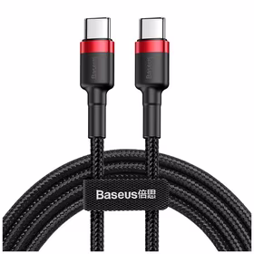 Baseus CATKLF-G91 USB kabelis 1 m USB C Juoda