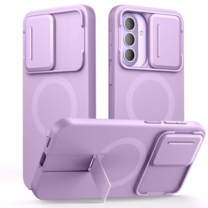 Tech-Protect Kevlar Aura MagSafe dėklas Samsung Galaxy A57, violetinis