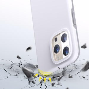 Choetech MFM Anti-drop dėklas pagamintas MagSafe iPhone 13 Pro balta (PC0113-MFM-WH)