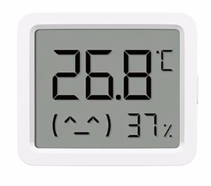 Xiaomi Smart Temperature and Humidity Monitor 3 Mini QBH4312GL – kompaktiškas temperatūros ir drėgmės matuoklis, baltas
