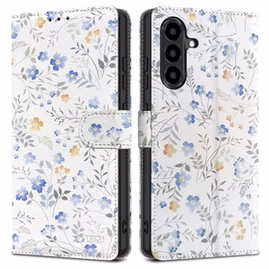 Tech-Protect Piniginė Dėklas for Samsung Galaxy A57 5G - Colorful Flowers