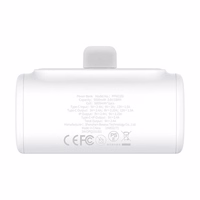 Išorinė baterija OS-Baseus Compact IP 5000mAh 20W (balta)