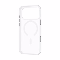 Benks magnetinis skaidrus dėklas telefonui Iphone 17 Pro Max (su fotoaparato valdymo mygtuku)