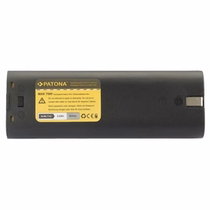 PATONA Replacement battery Makita 7,2 V 3000 mAh Ni-MH Black