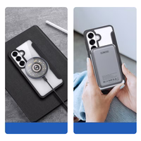 Dux Ducis Skin X Pro MagSafe suderinamas Piniginė Dėklas for Samsung Galaxy S26+ - juodas