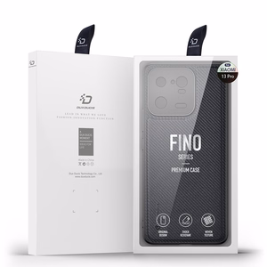 Dux Ducis Fino dėklas Xiaomi 13 Pro su silikoniniu rėmeliu mėlynas