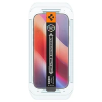 Spigen Glas.TR EZ Fit 2-jų rinkinys grūdintas stiklas iPhone 17 Air - skaidrus