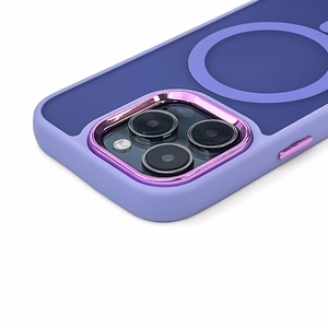 Magnetinė kolekcija MagSafe dėklas iPhone 16 Pro - violetinė