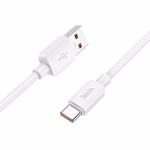 Кабель USB A - USB C Hoco PD 6A 100W 1 m X96 белый