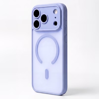 Mag Matt dėklas iPhone 16 Pro Max 6,9" šviesiai mėlynas