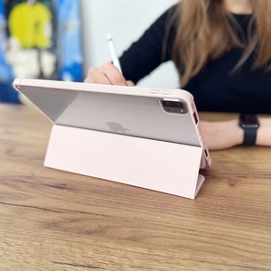 Stand Tablet Case Smart Cover dėklas iPad Air 2020/2022 su stovo funkcija žalias