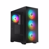 Logic DART PRO ARGB MIDI USB-C korpusas juoda