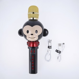 "Maxlife BT" mikrofonas su garsiakalbiu Animal MX-100 juodas