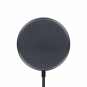 Crong MagSpot aliumininis 15 W magnetinis belaidis įkroviklis, suderinamas su MagSafe, grafito spalvos