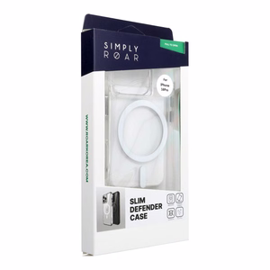 ROAR dėklas SLIM DEFENDER IPHONE 16 Pro skaidrus
