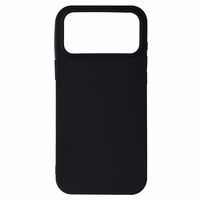 Matinis dėklas telefonui iPhone 17 Pro Max - juodas