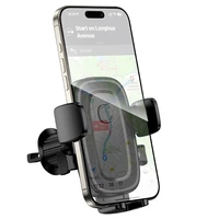 Borofone automobilinis laikiklis BH131 Follower prie ventiliacijos juodas