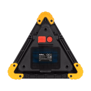 Multifunction workshop lamp with warning triangle