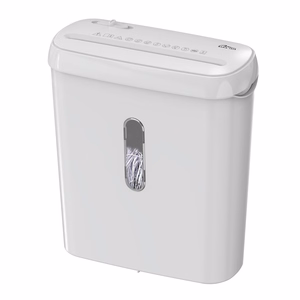 Media-Tech White Shredder MT223 – dokumentų ir mokėjimo kortelių smulkintuvas