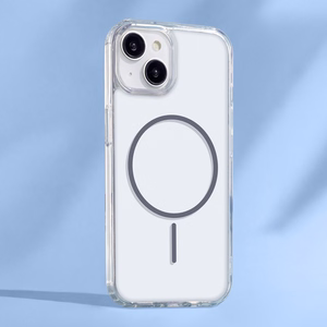 Anti Shock Thin Mag dėklas for iPhone 16 6,1" pilkas