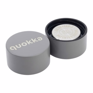 Quokka Solid nerūdijančiojo plieno termo gertuvė, 510 ml, Grey