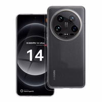 Dėklas telefonui 2 mm XIAOMI 14 ULTRA (kameros apsauga) skaidrus