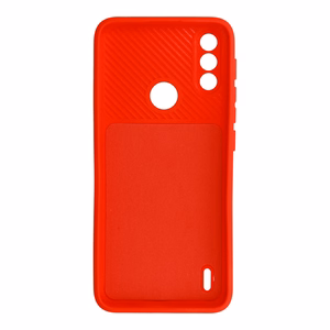 Camshield Soft dėklas telefonui Motorola Moto E7 Power/E7i Power raudonas