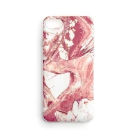 Wozinsky Marble gelinis dėklas marmurinis Samsung Galaxy A03s (166.5) rožinė