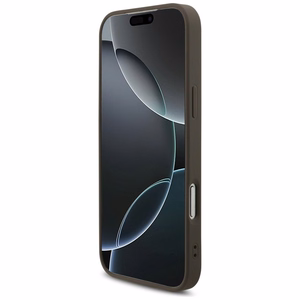 GUESS GUE005598 (4G PU Big Logo) dėklas, skirtas iPhone 18 Pro Max / 17 Pro Max, spalva – ruda