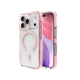 ZAGG Santa Cruz Snap Magnetinis dėklas telefonui iPhone 17 Pro – rožinis