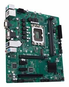 ASUS PRO H610M-C D4-CSM pagrindinė plokštė Intel H610 LGA 1700 micro ATX