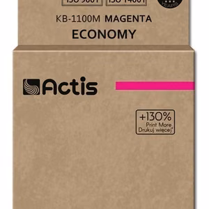 Actis KB-1100M rašalas (pakaitinis Brother LC1100M/980M; standartinis; 19 ml; raudonos spalvos)