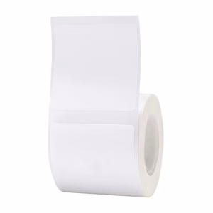 Termoetikečių lipdukai Niimbot T 40x40mm 180 vnt. (balti)