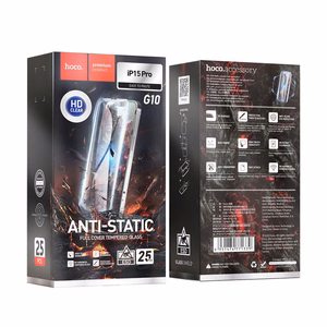 HOCO Apsauginis stiklas HD antistatinis (rinkinys 25-in-1) skirtas iPhone 15 Pro (G10)